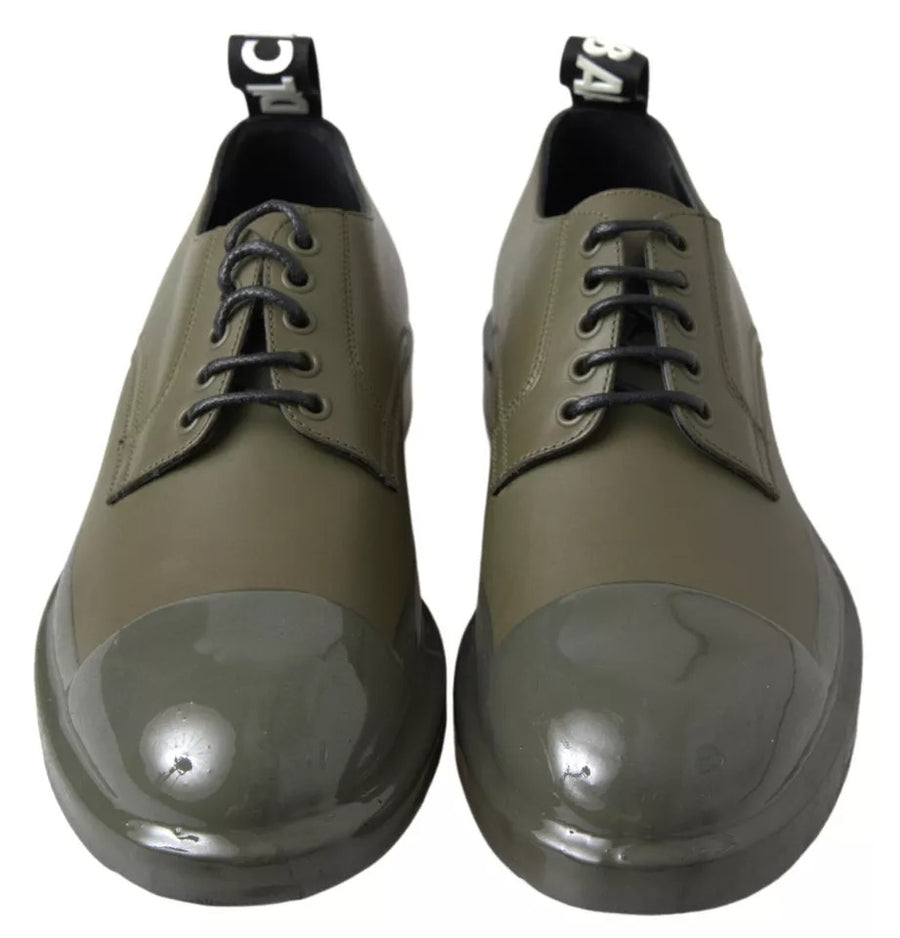 Dolce & Gabbana 100% Leather derby in green