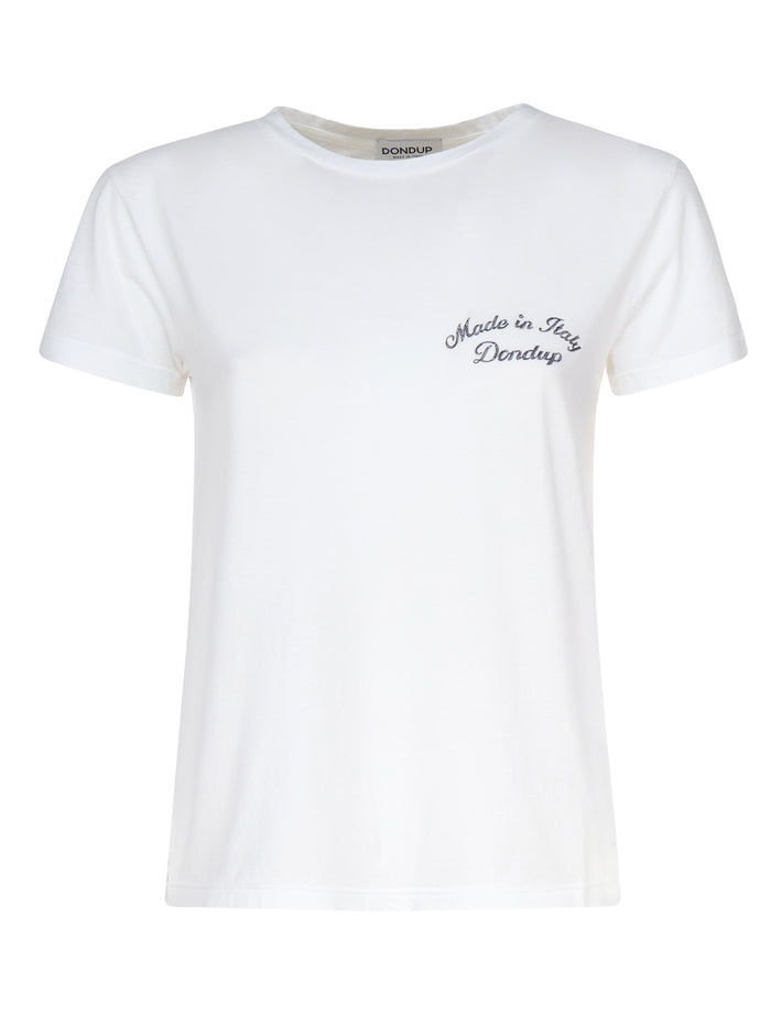 Dondup T-Shirts And Polos White Cotton