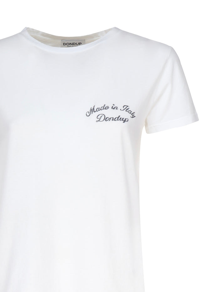 Dondup T-Shirts And Polos White Cotton