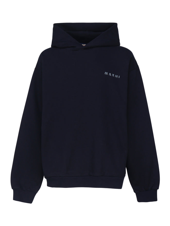 Marni Sweaters Blue Kyanite Cotton
