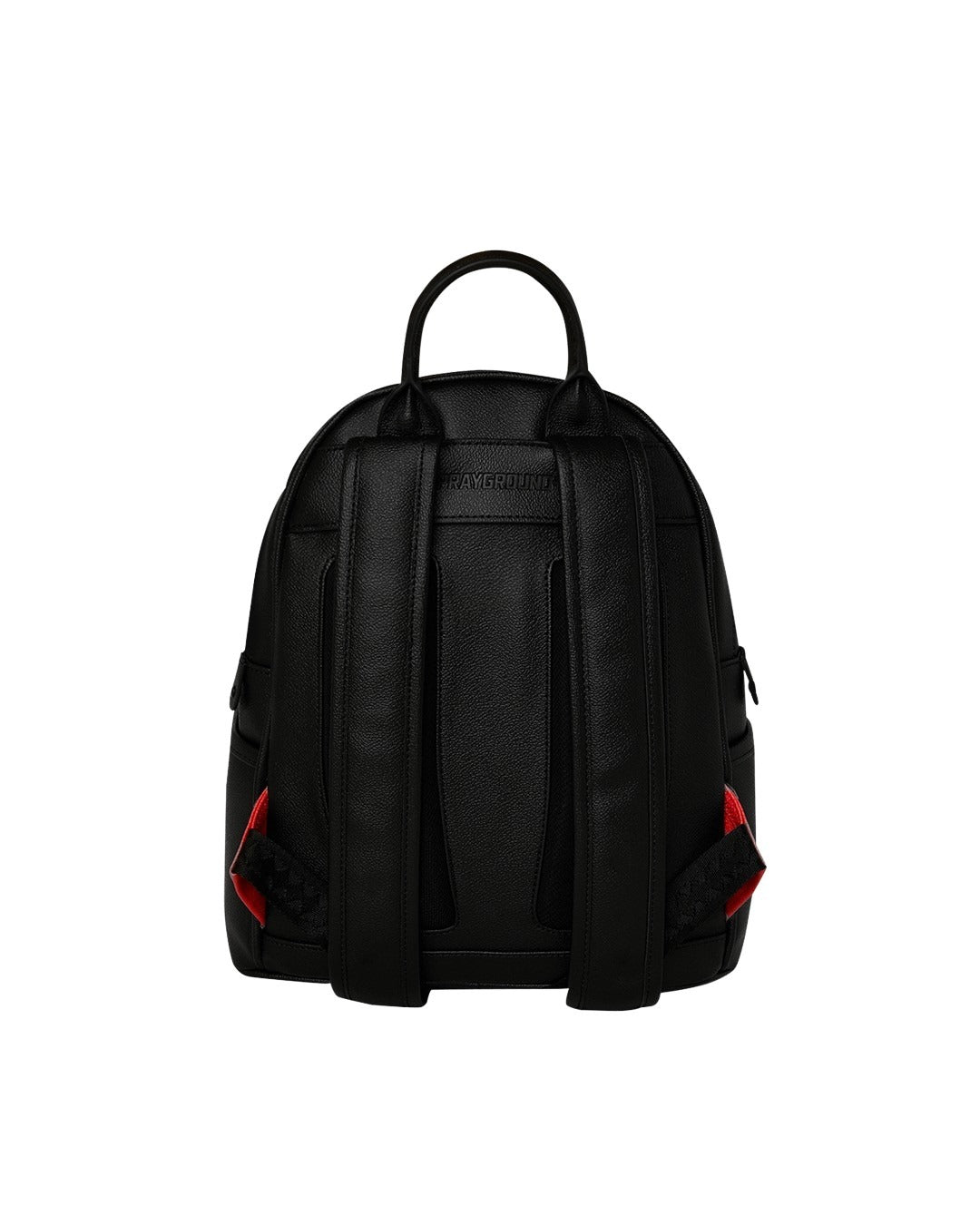 Gold Brick Luxe Savage Backpack Black Polyvinyl Chloride Bag