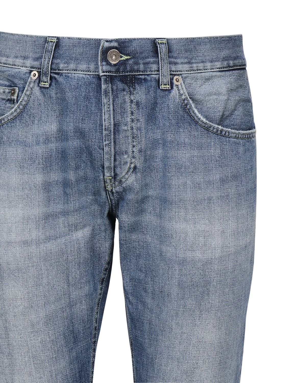 Dondup Jeans Blue Cotton