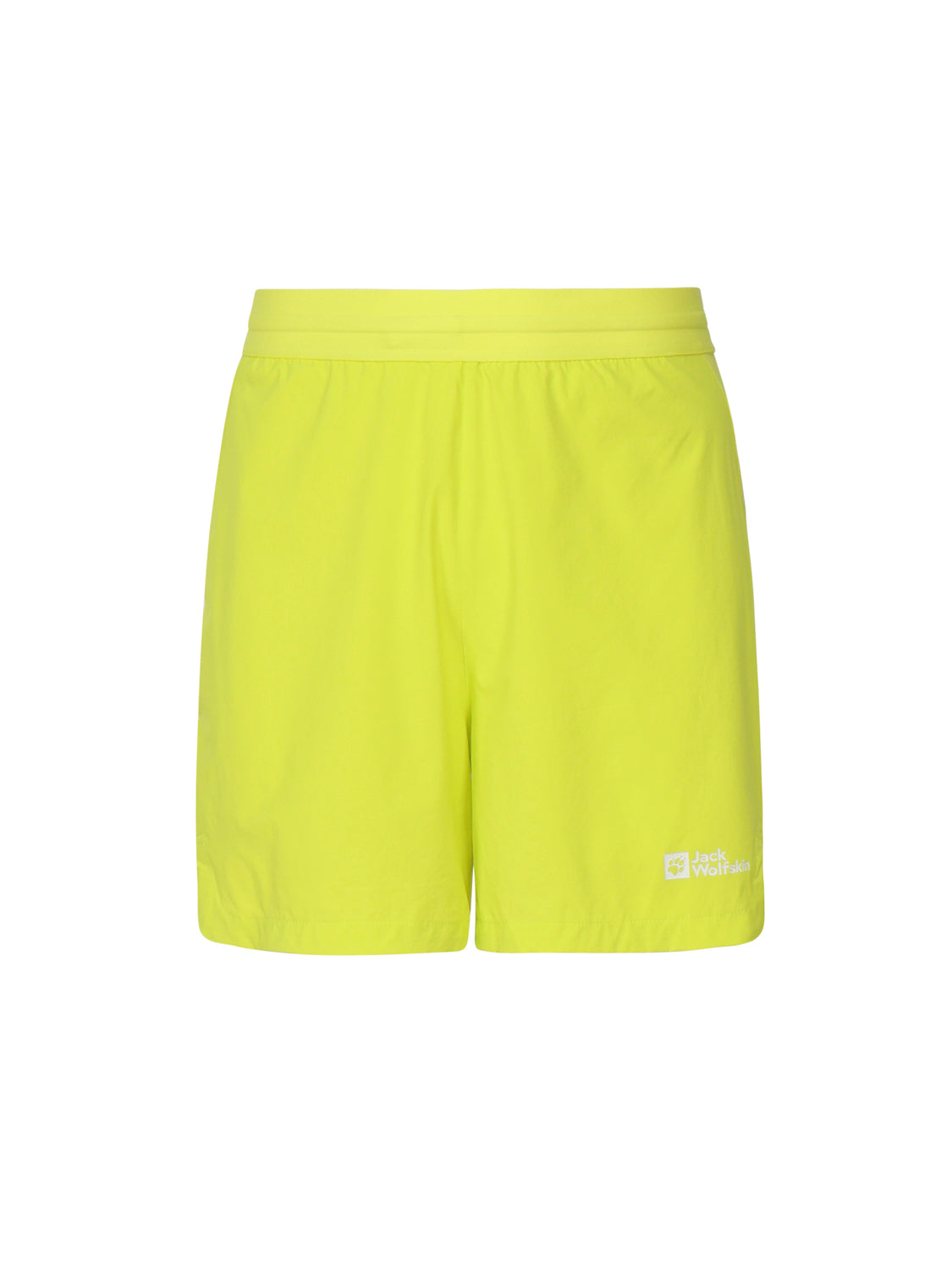 JACK WOLFSKIN Shorts Yellow Polyester