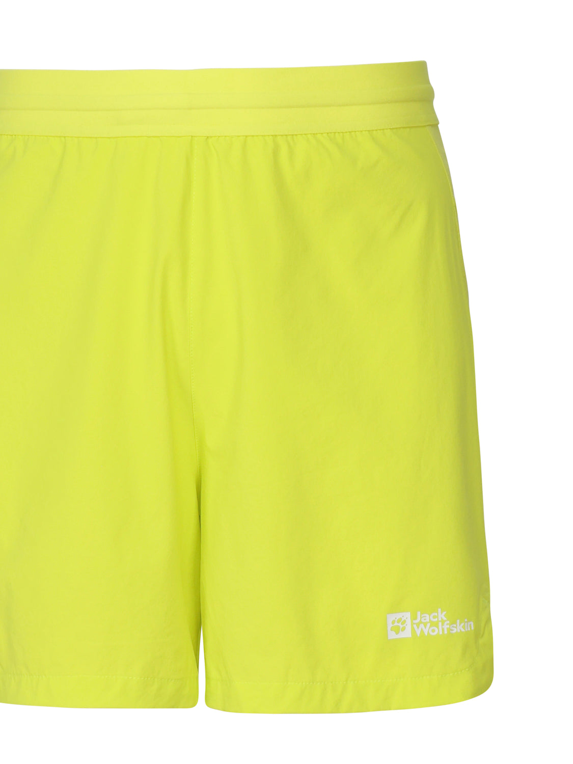 JACK WOLFSKIN Shorts Yellow Polyester