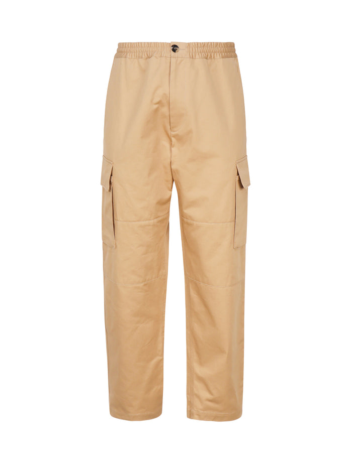 Marni Trousers Buttercream Cotton