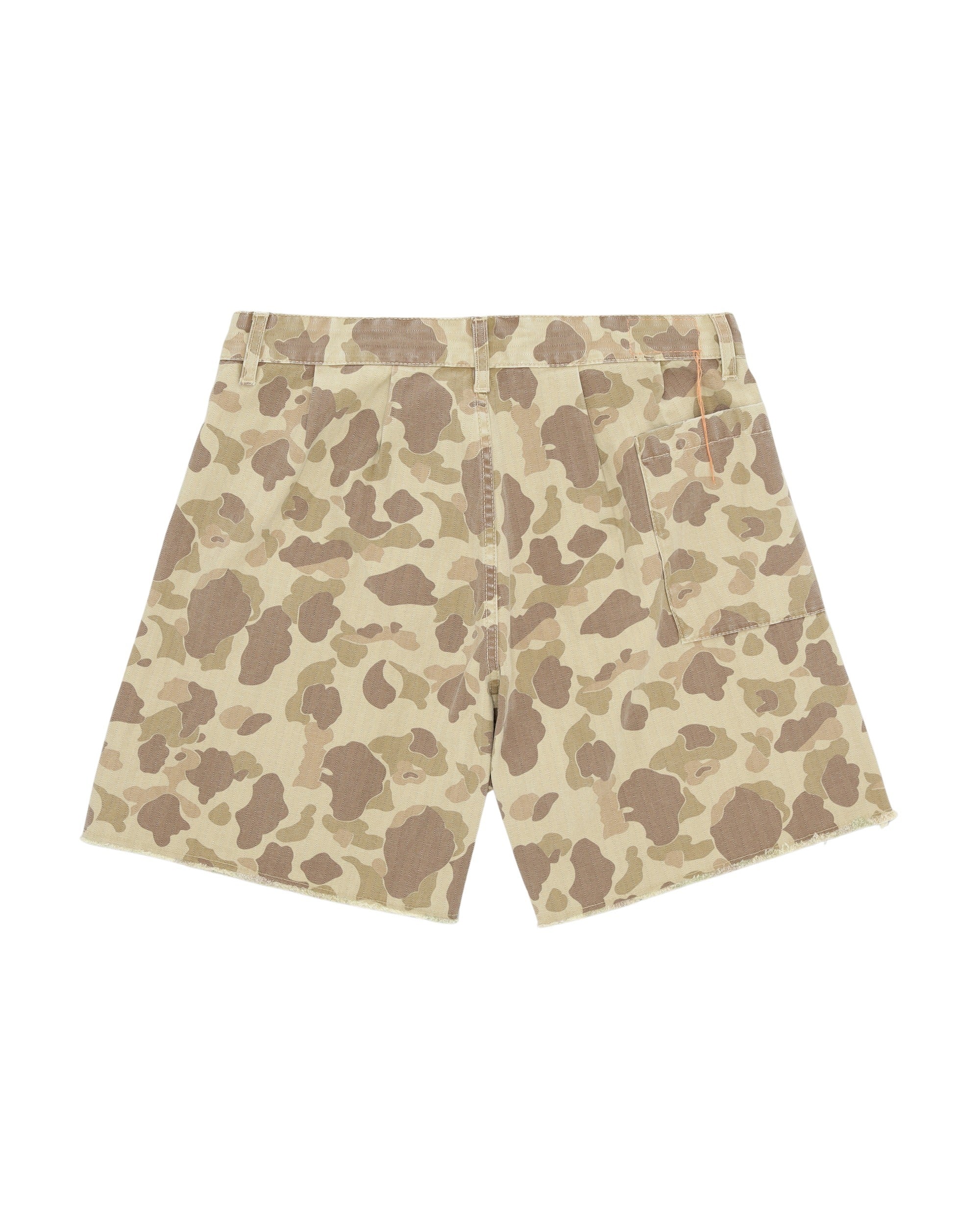 Camouflage Bermuda Shorts Green Pant