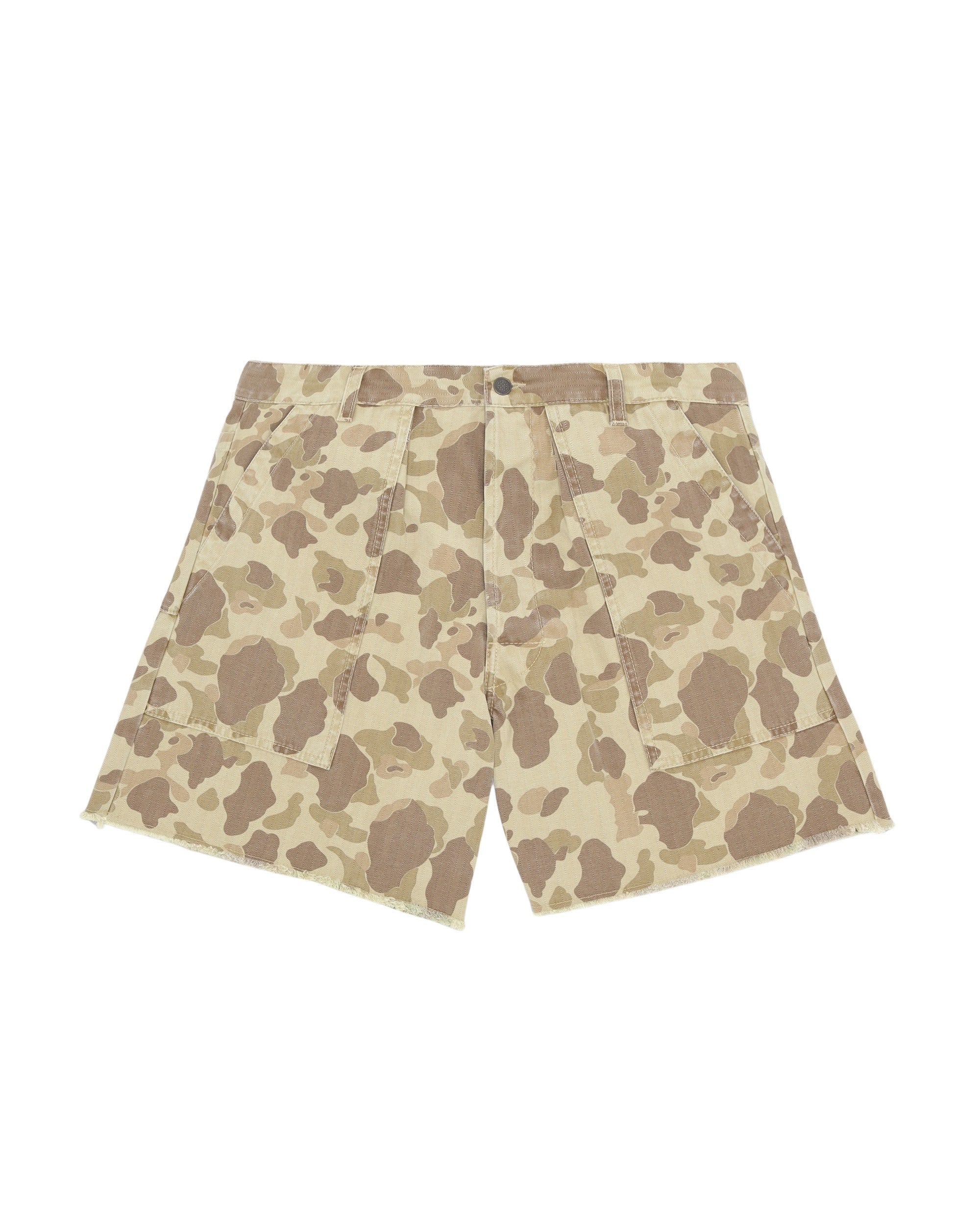 Camouflage Bermuda Shorts Green Pant