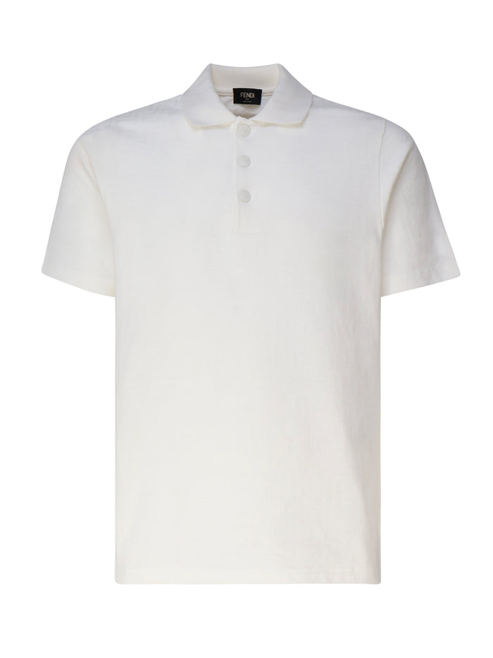 Fendi T-Shirts And Polos White