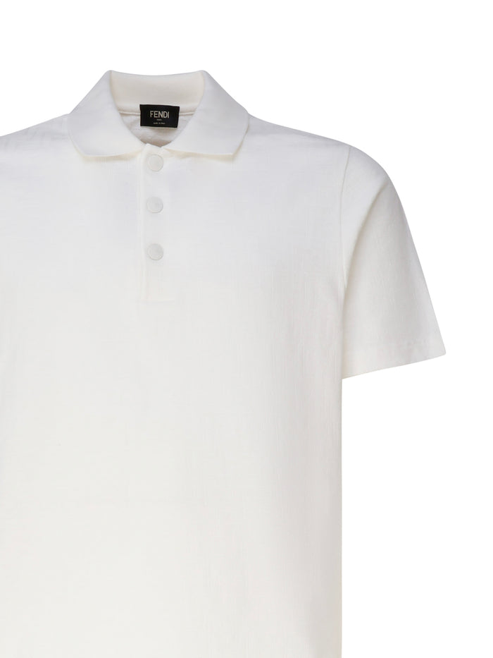 Fendi T-Shirts And Polos White