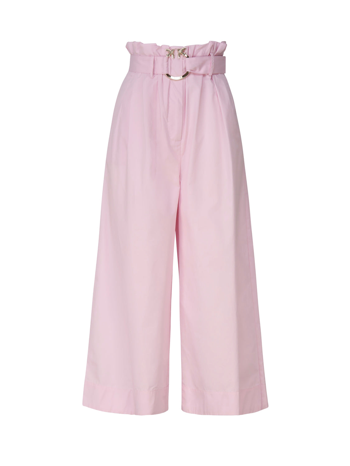 Pinko Trousers Pink Est - Tessuto Esterno: Co