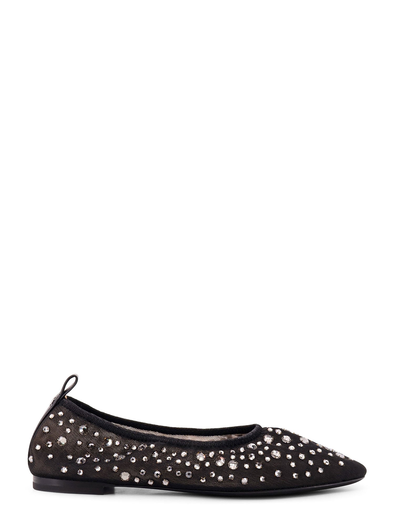Tory Burch Flat shoes Black Mesh