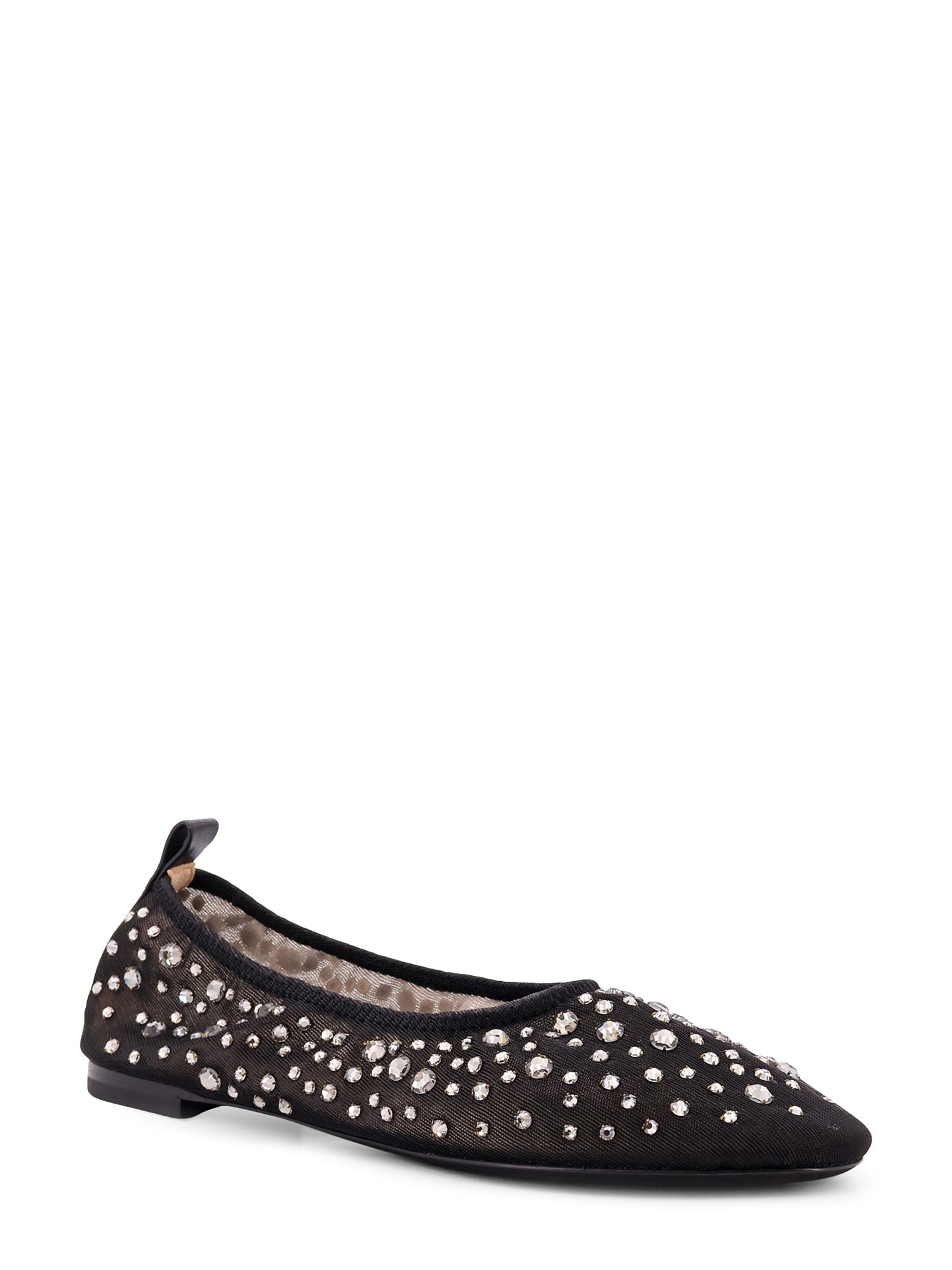 Tory Burch Flat shoes Black Mesh