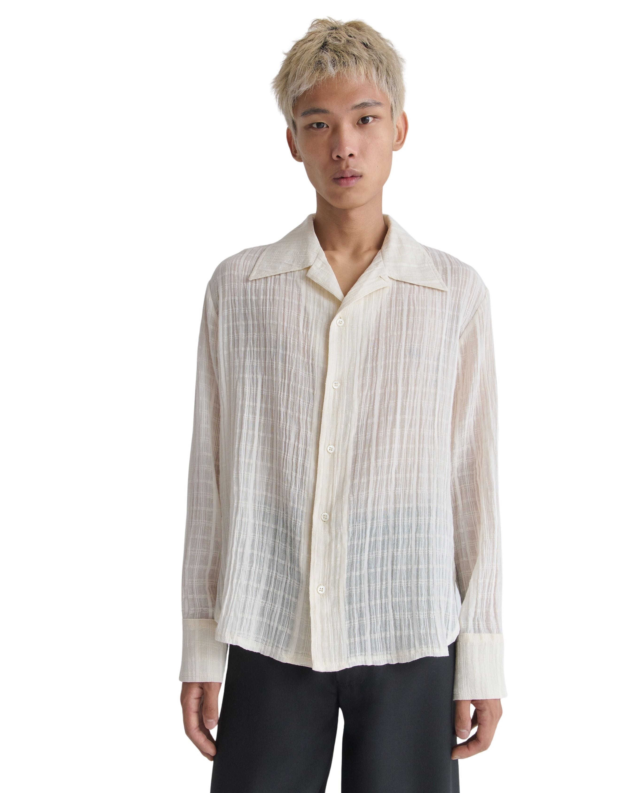Ignacio White Cotton Shirt