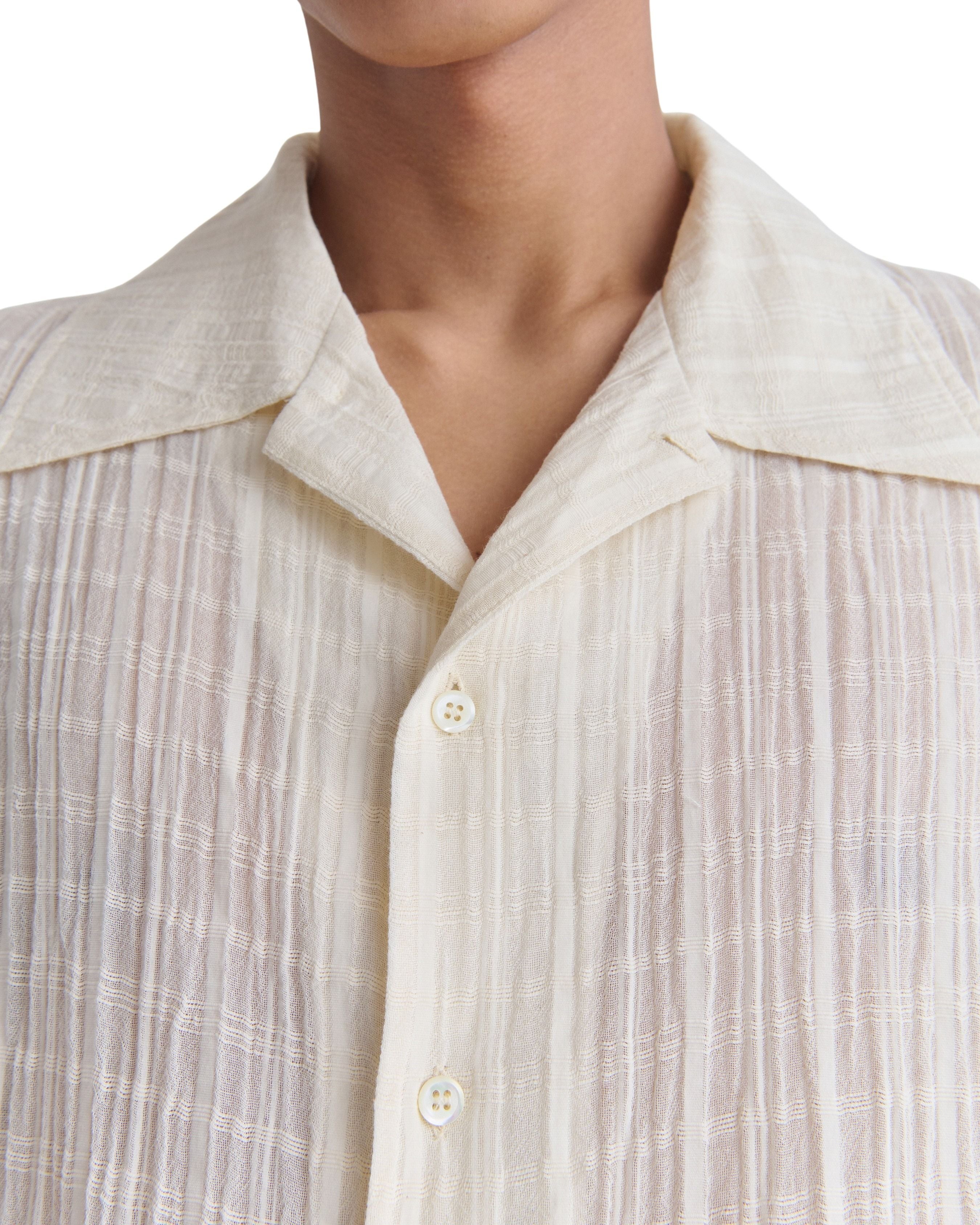 Ignacio White Cotton Shirt