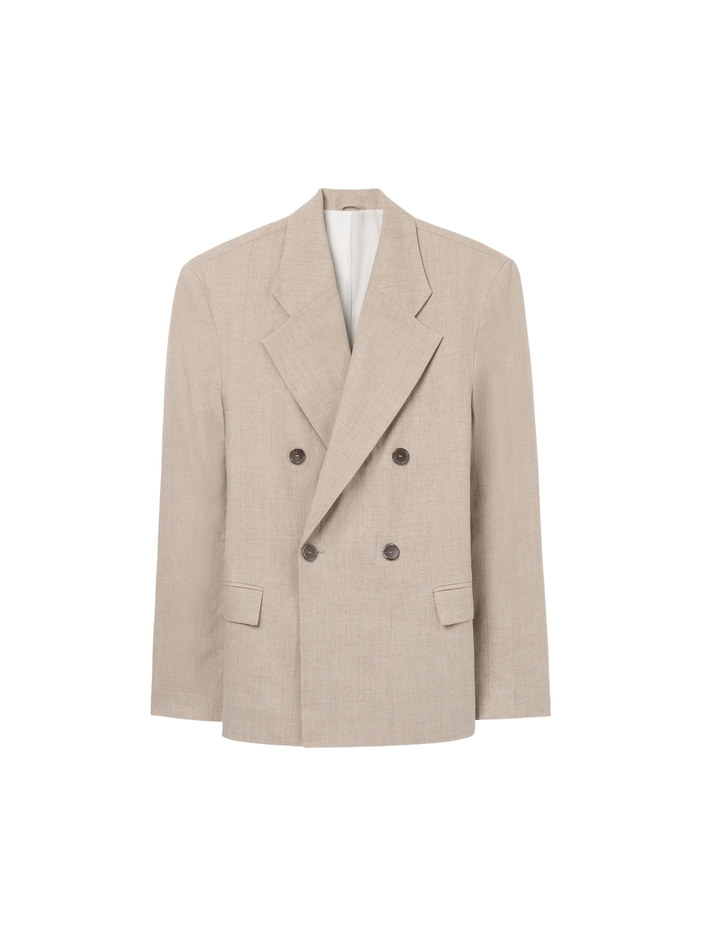 Donovan Brown Linen Jacket