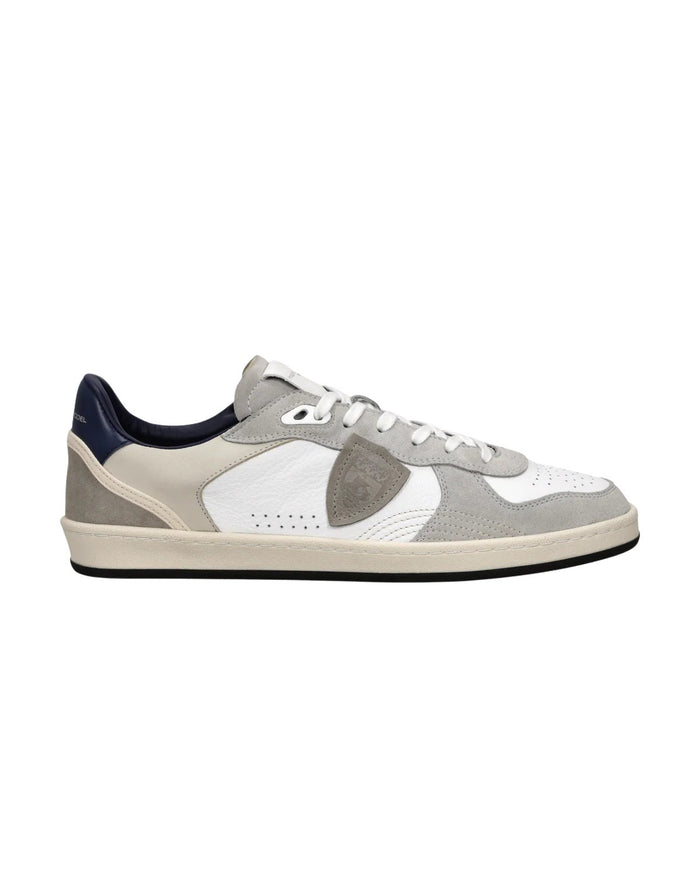 Pgal Low White Calf Leather Shoe
