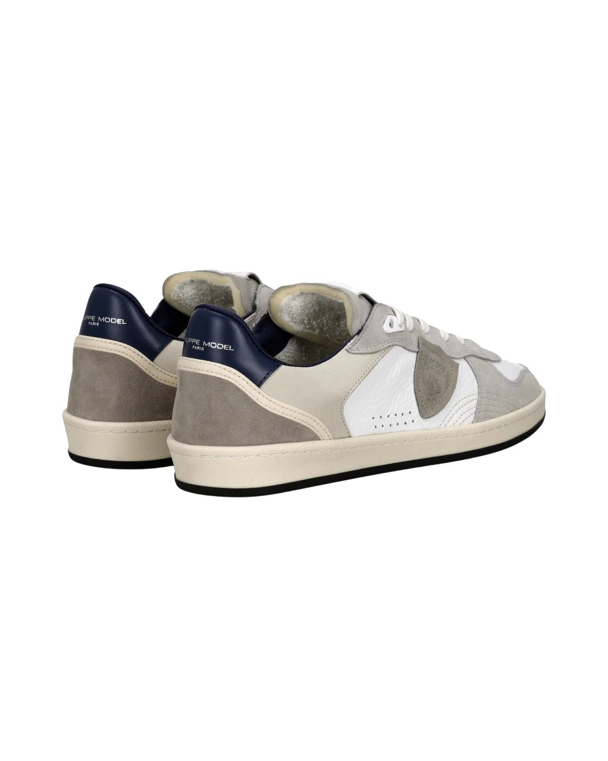 Pgal Low White Calf Leather Shoe