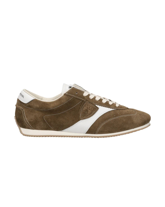 Planche Low Green Calf Leather Shoe