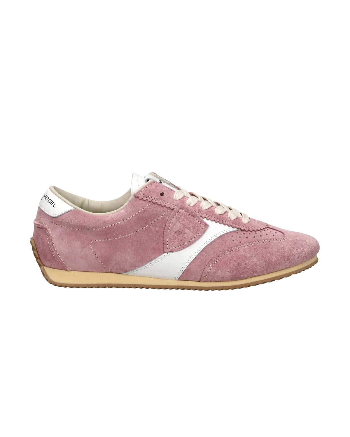 Planche Low Pink & Purple Calf Leather Shoe