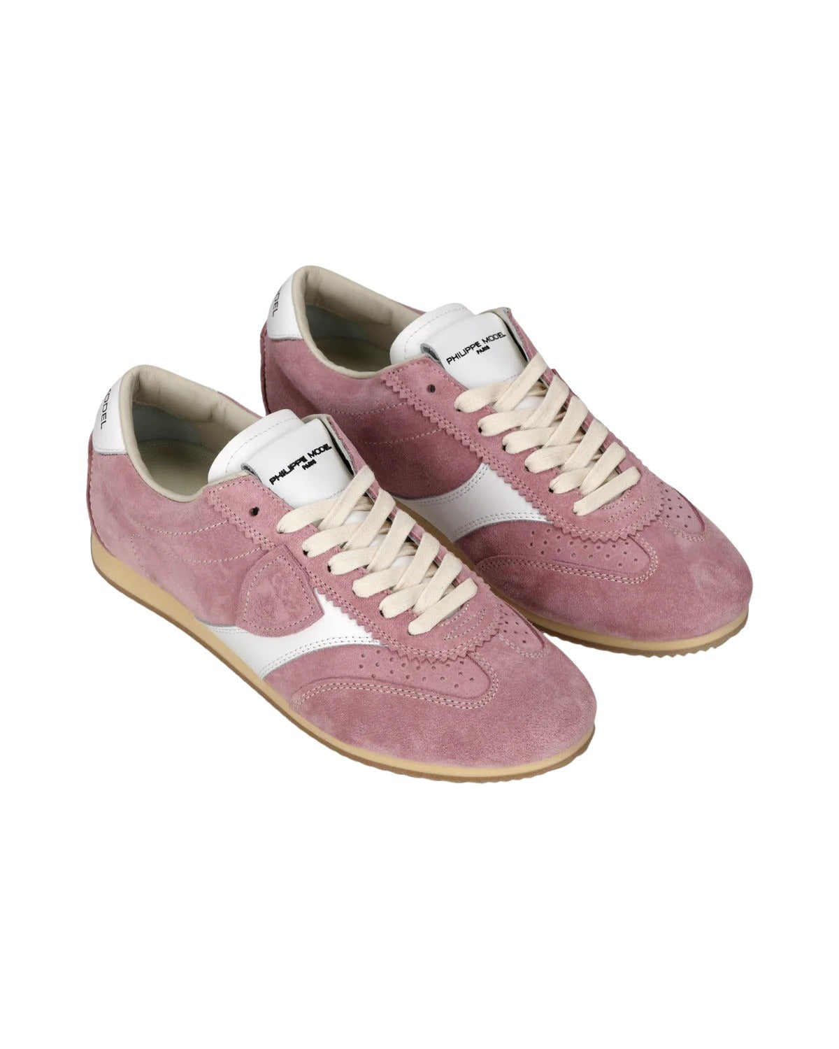 Planche Low Pink & Purple Calf Leather Shoe