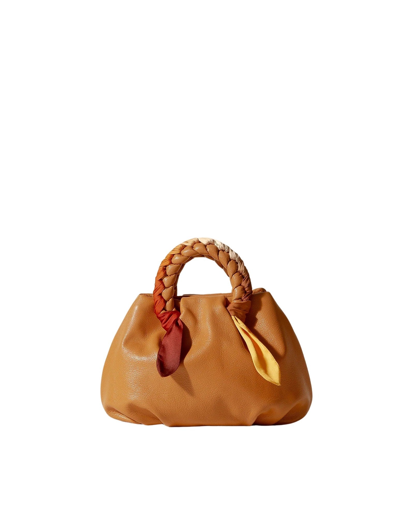 Bombon Foulard Brown Lambskin Bag