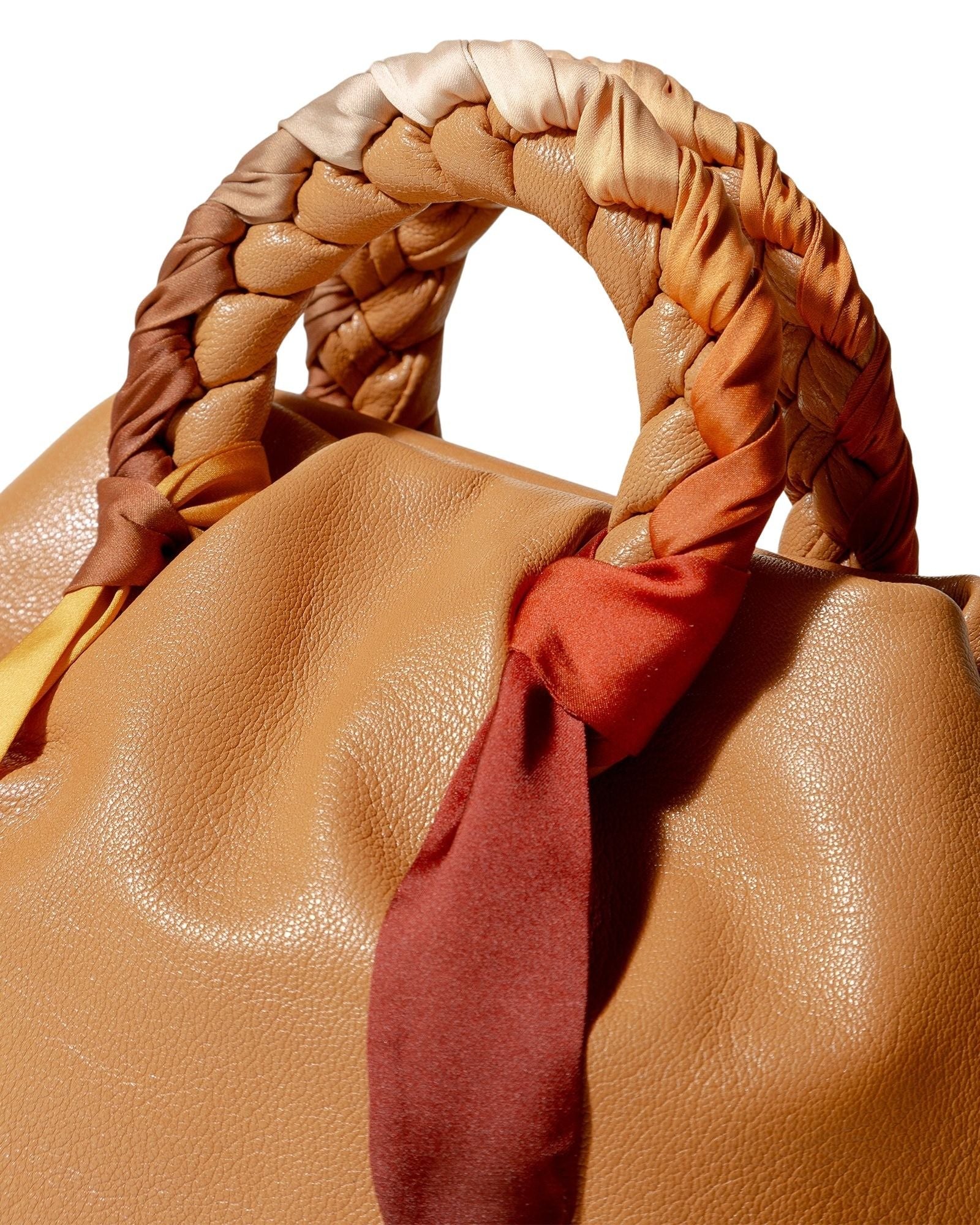Bombon Foulard Brown Lambskin Bag