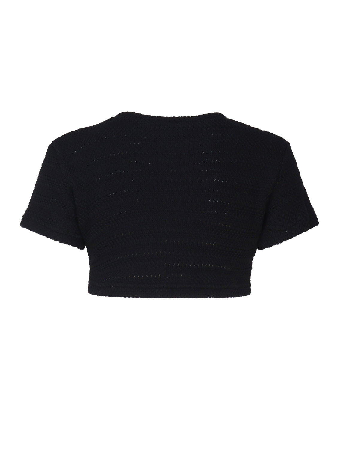 Alberto Audenino Top Black Cotton