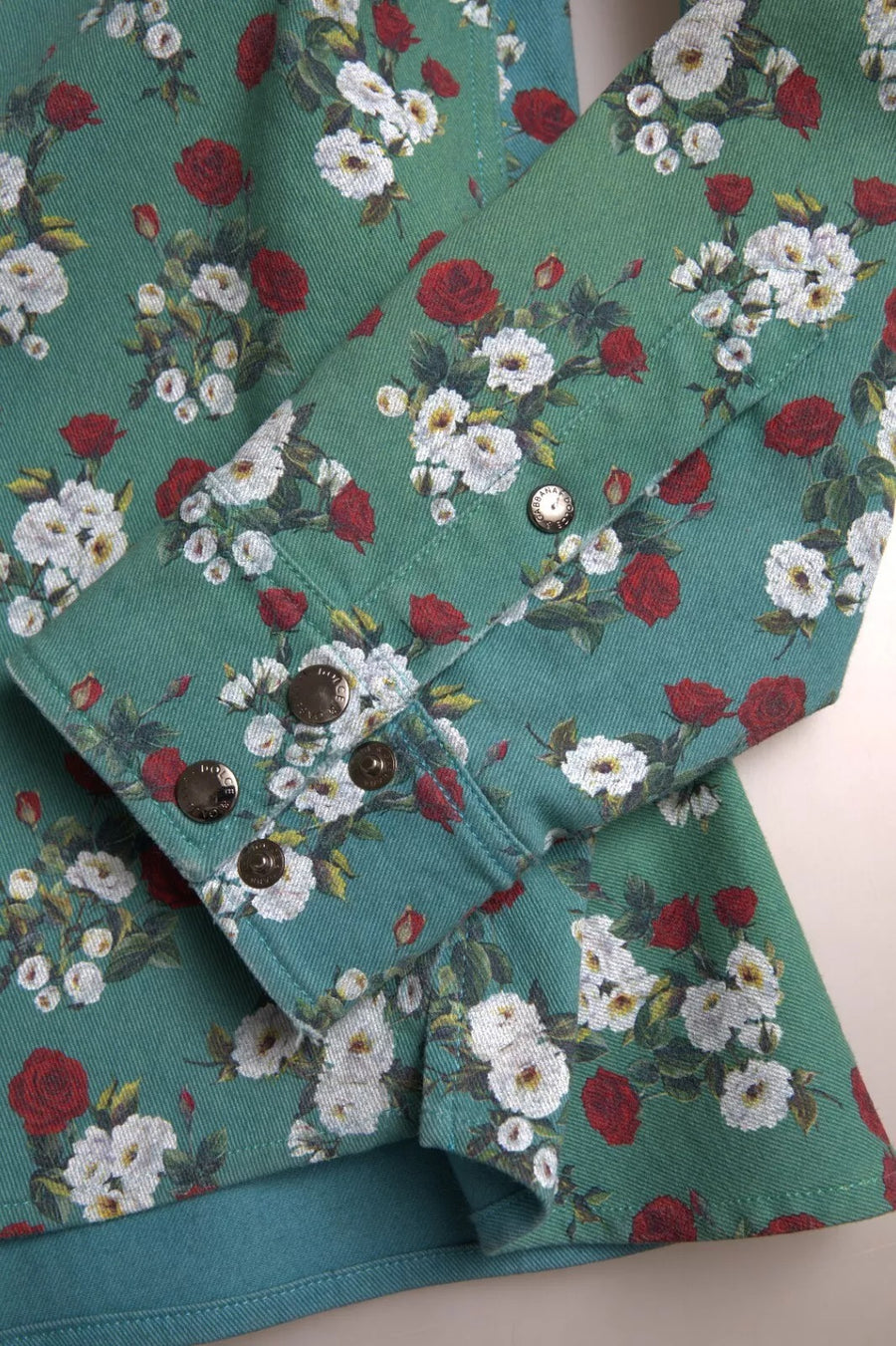 Dolce & Gabbana 98% Cotton shirt in green