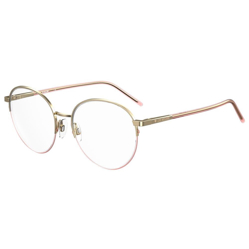 Rose Gold Metal Glasses (frames) Accessory
