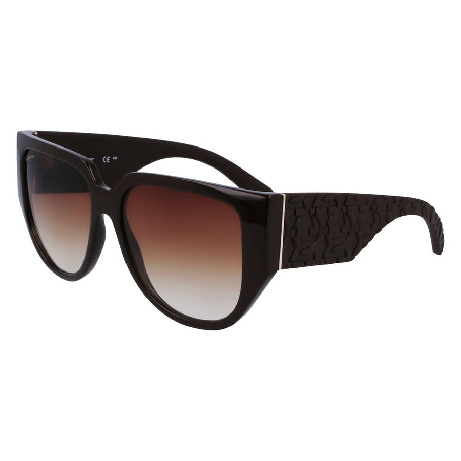 Ferragamo FESF1088SE208AC Bio Injected sunglasses in black