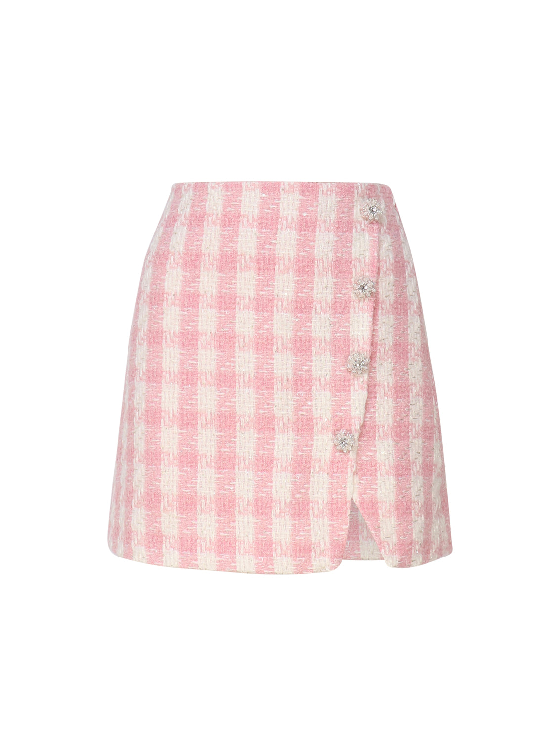Self-Portrait Skirts Pink Polyester