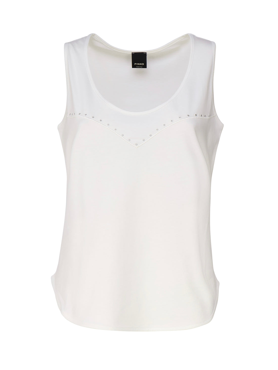 Pinko Top White Cotton