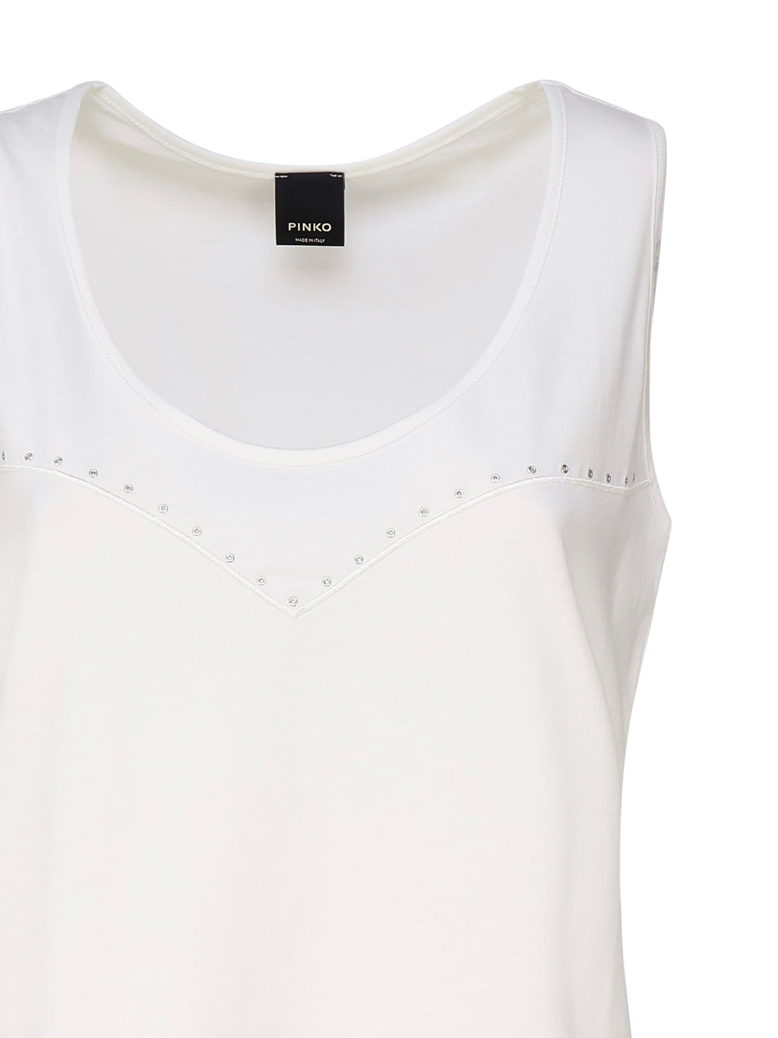 Pinko Top White Cotton