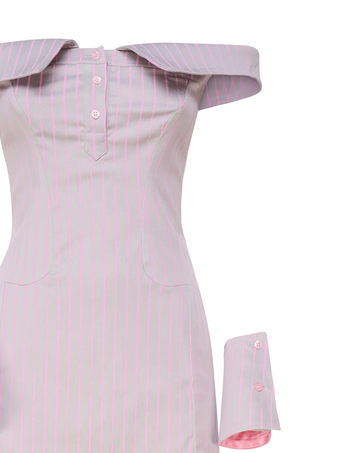 POSTER GIRL Dresses Grey/pink Tencel