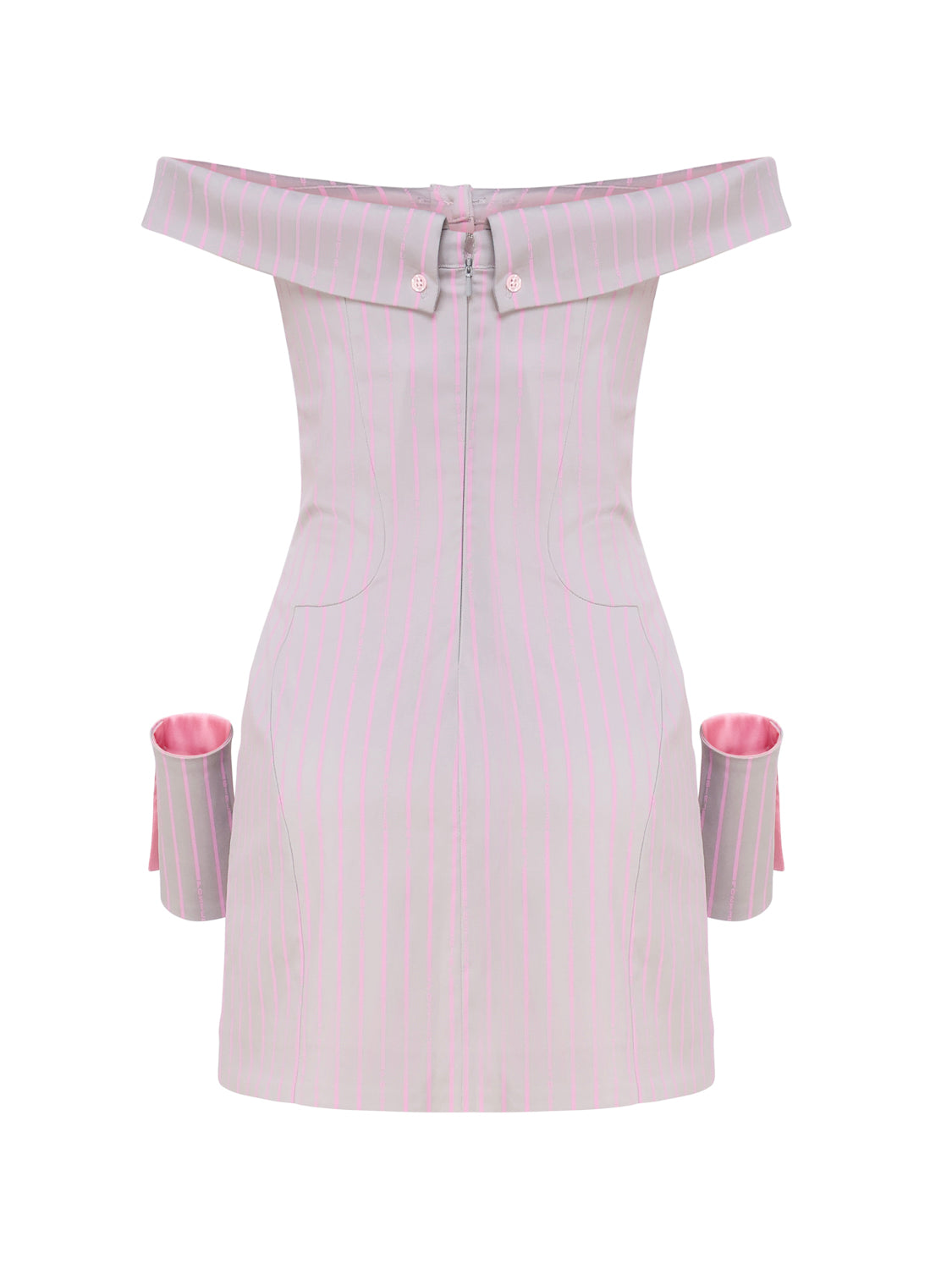 POSTER GIRL Dresses Grey/pink Tencel