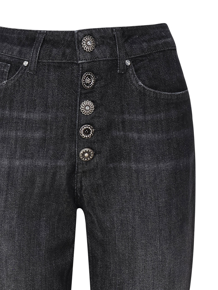 Dondup Jeans Black Cotton