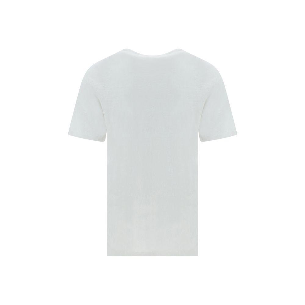 Marant Etoile 100% Linen t-shirt in white — view 2