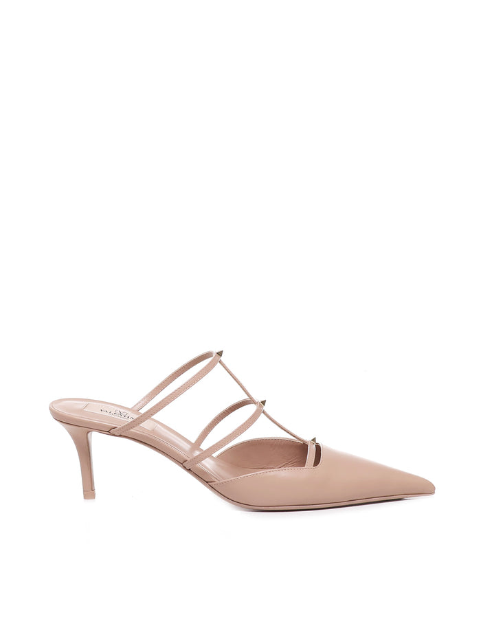 Valentino Garavani Sandals Rose Cannelle Calfskin