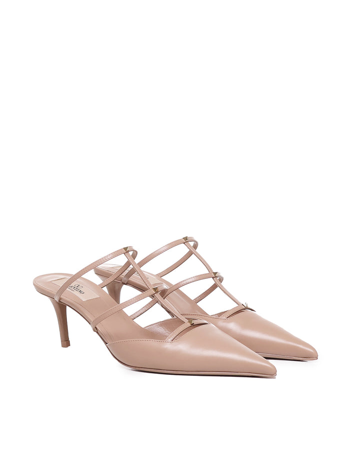 Valentino Garavani Sandals Rose Cannelle Calfskin