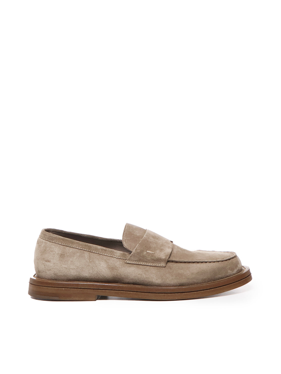 THE-ANTIPODE Flat shoes Khaki Suede