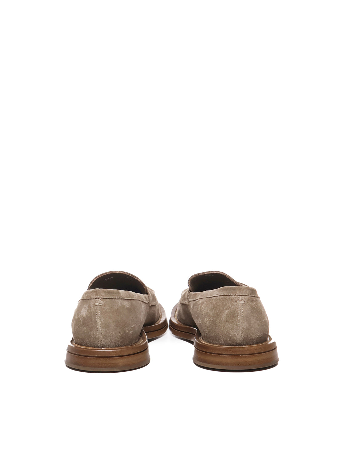 THE-ANTIPODE Flat shoes Khaki Suede