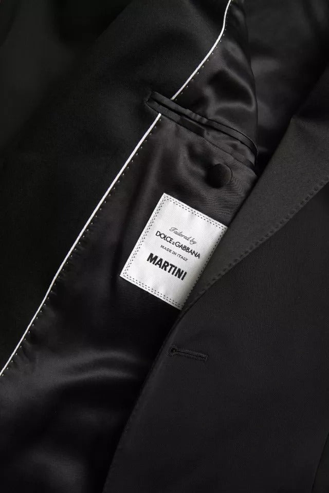 Dolce & Gabbana 94% Virgin Wool blazer in black