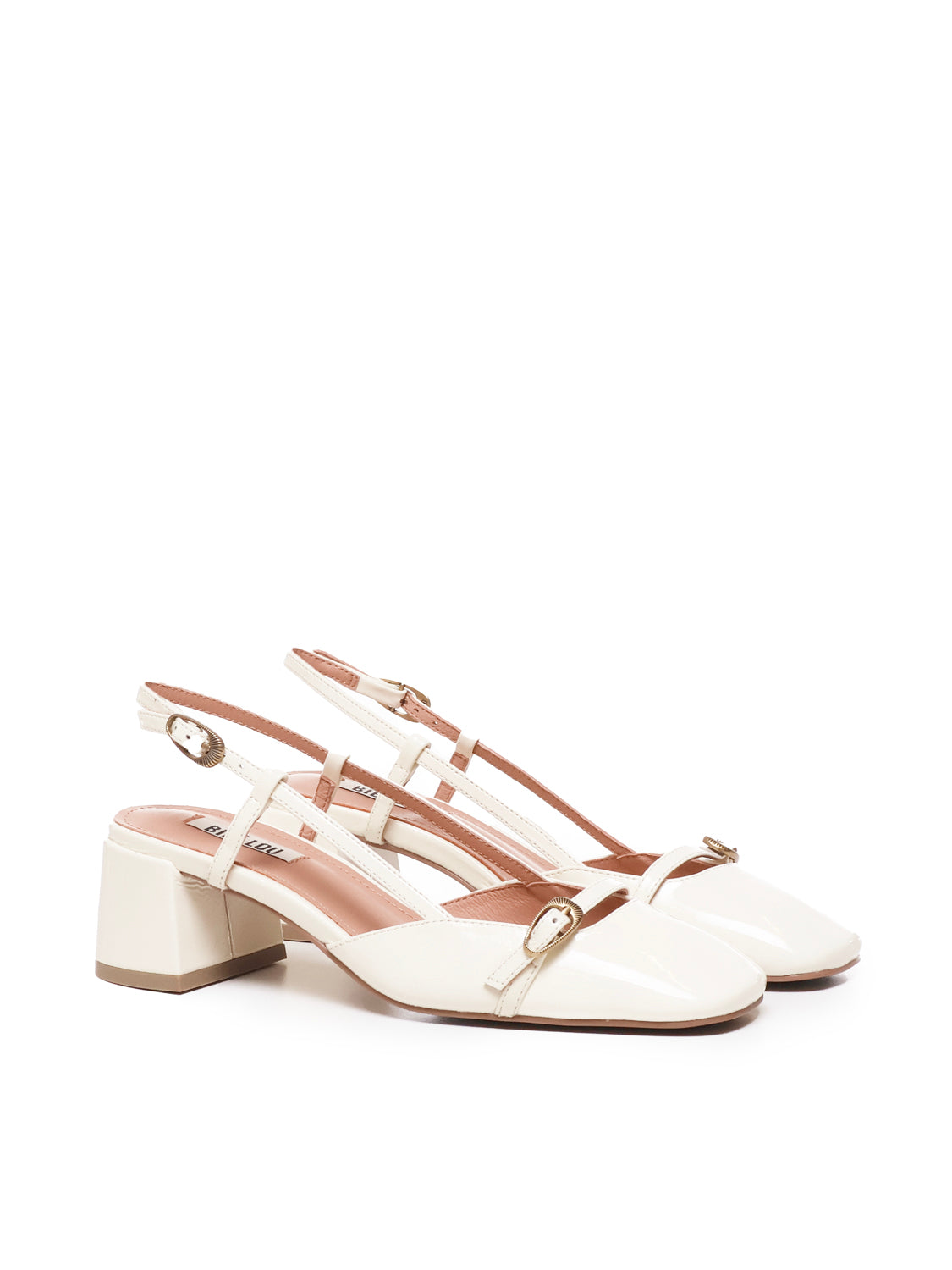 Bibi Lou With Heel White Leather