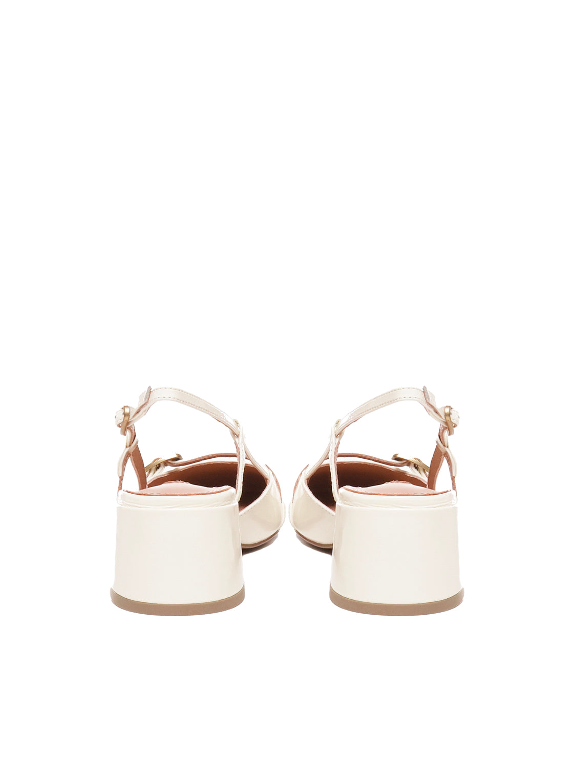 Bibi Lou With Heel White Leather