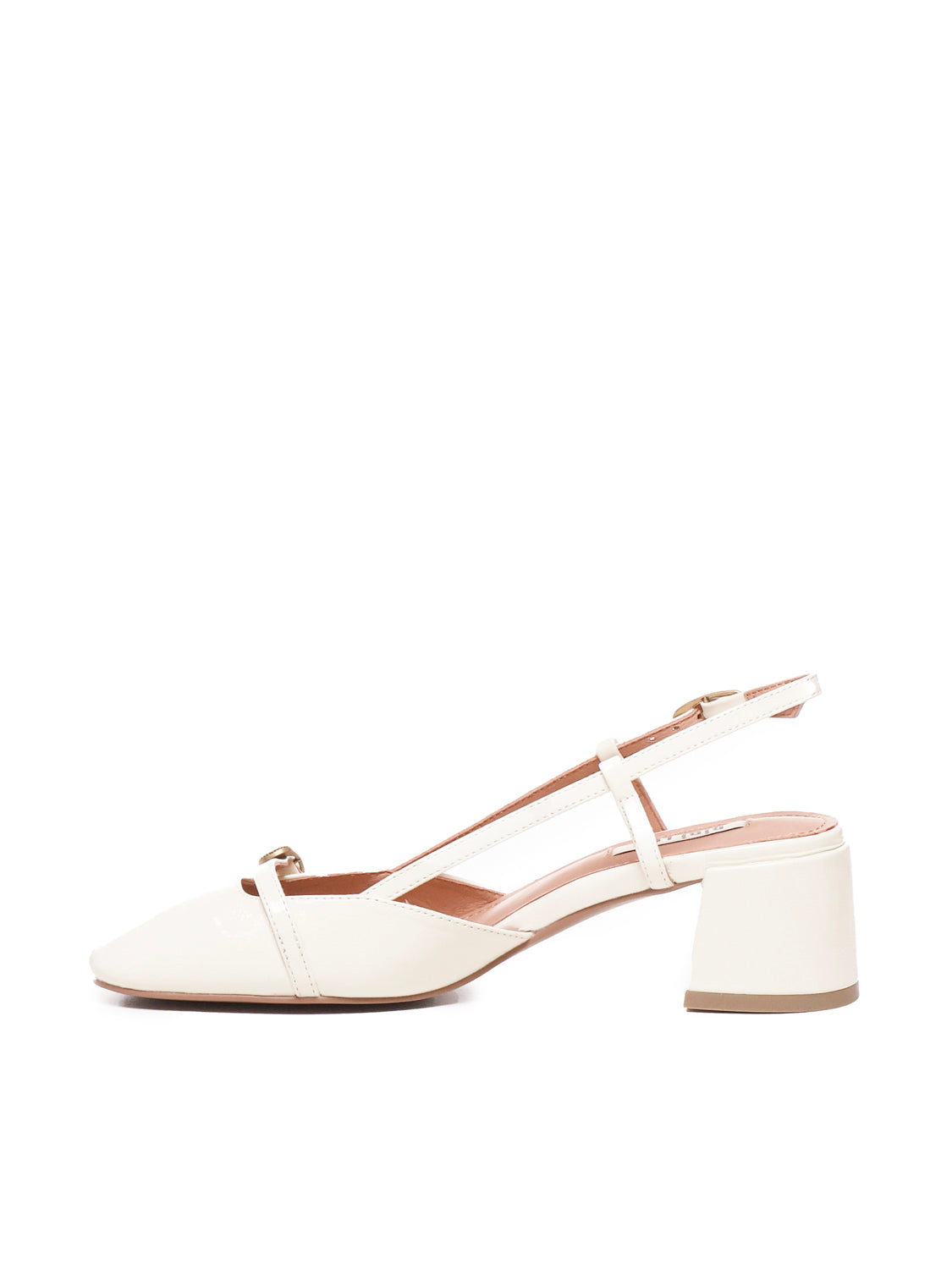 Bibi Lou With Heel White Leather
