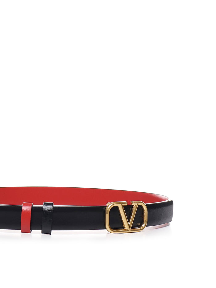 Valentino Garavani Belts Black-red