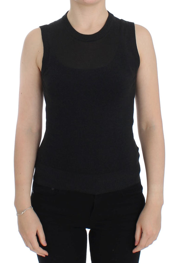 Dolce & Gabbana 30% Cotton tank top in black