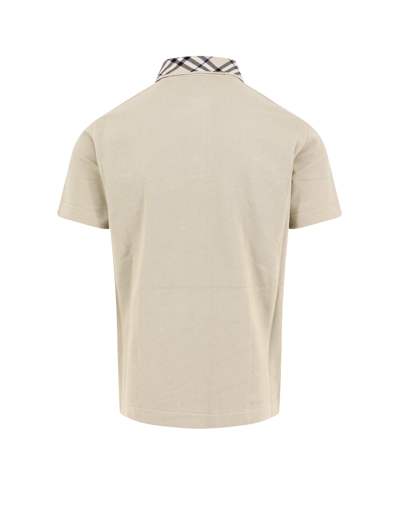 Burberry T-Shirts And Polos Green Cotone Organico