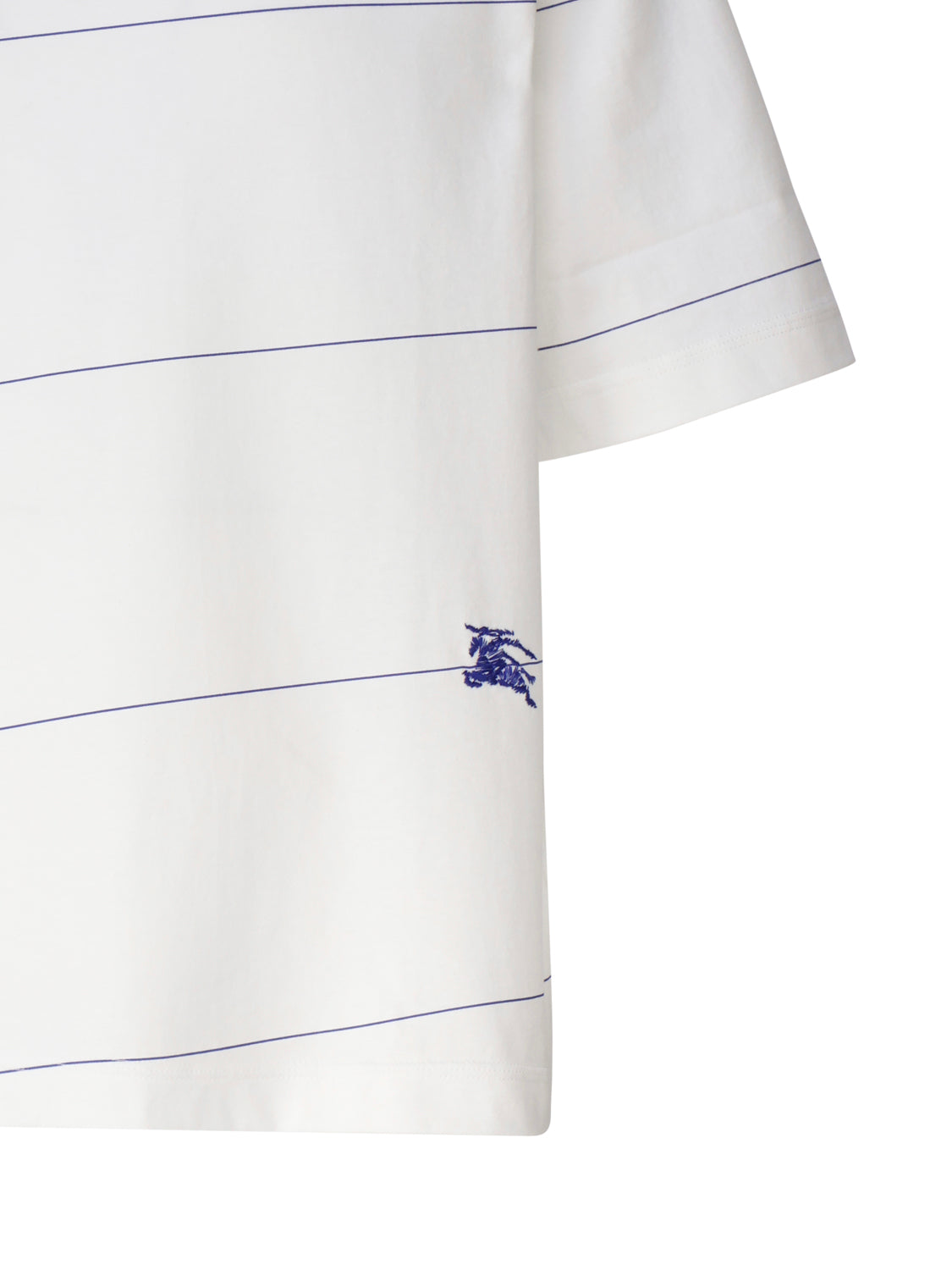 Burberry T-Shirts And Polos White Cotton