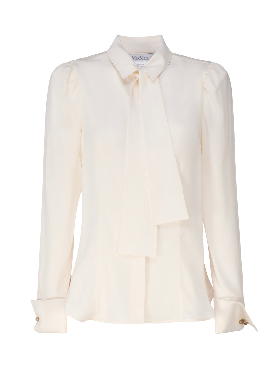 Max Mara Shirts White Seta